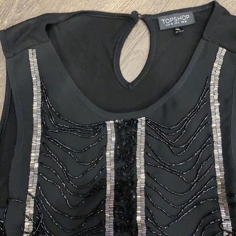 TopShop Party Top - Picture 2 of 7